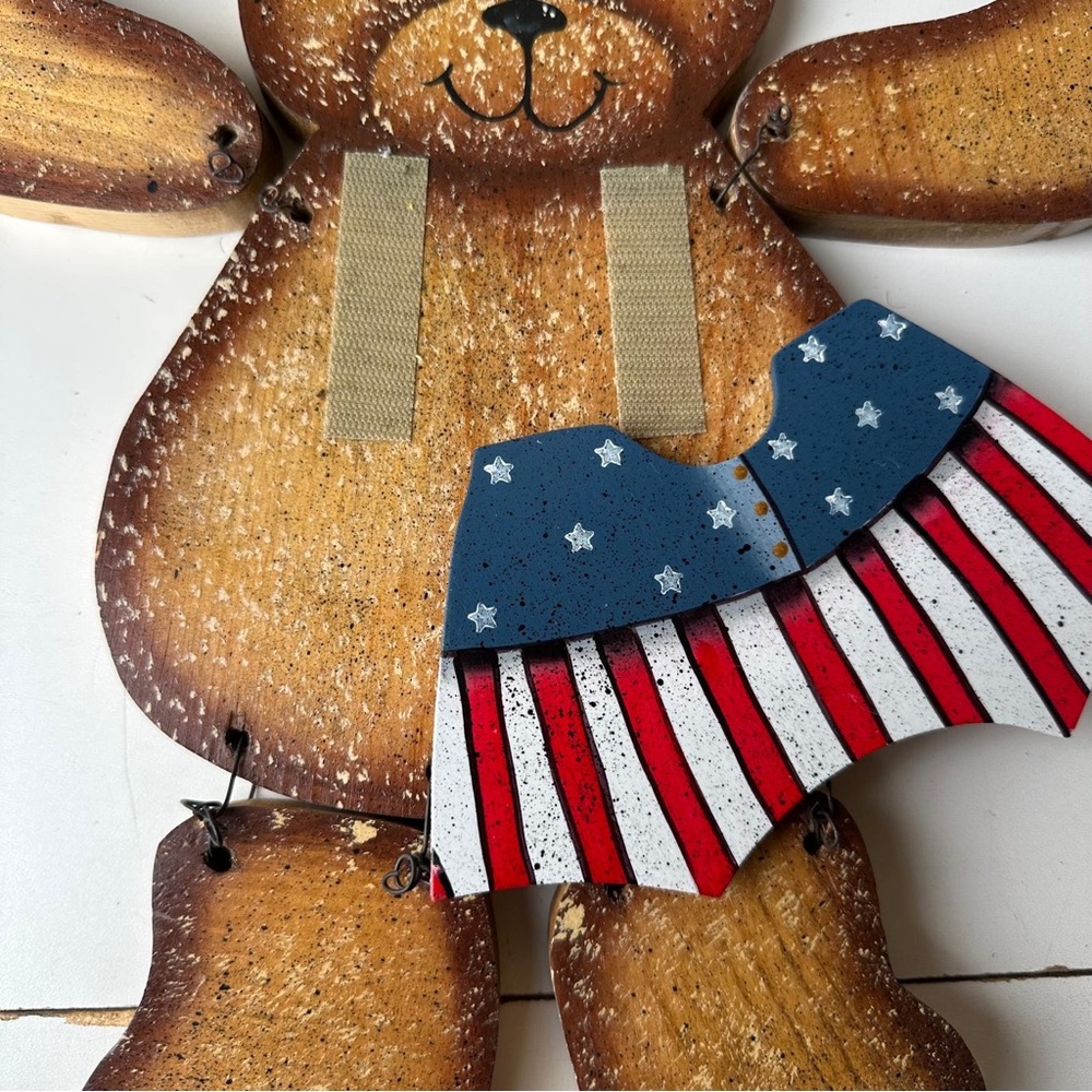 Patriotic Welcome Bear - Picture 2 of 6